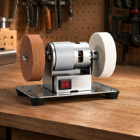 Mini Bench Grinder Compact Home Tool Multi-Purpose