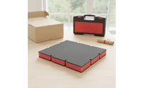 Cushioning Foam Insert with Cutouts Customizable Toolbox Drawer Foam Sheet Long-Lasting Tool Shadow Insert Dense