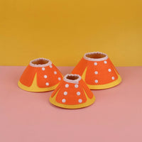 Cat Cone Neck Cone with Adjustable Elizabethan Strap, Felt Elizabethan Neck for Cat Recovery, Post Surgery Pet Stop Licking Anti Bite