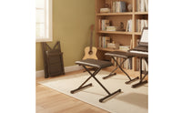 Folding Instrument Stool Sturdy Adjustable Keyboard Stool Heavy Duty Bench for Pianists, Instrumentalists
