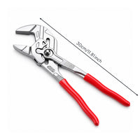 Quick-Adjust Pipe Pliers Pliers Multi-Functional Jaw and Groove Pliers Heavy-Duty Tool Non-Slip for Plumbers, Diyers, Plumbing, Home Repair, Workshop