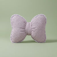 Bow Cushion Padded Lace Bow Pillow Soft for Sofa