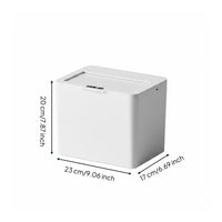 Infrared Trash Receptacle Tabletop Desktop Trash Receptacle Compact