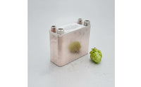 60 Plate Wort Chiller Copper Brazed Brewery Equipment Compact Size