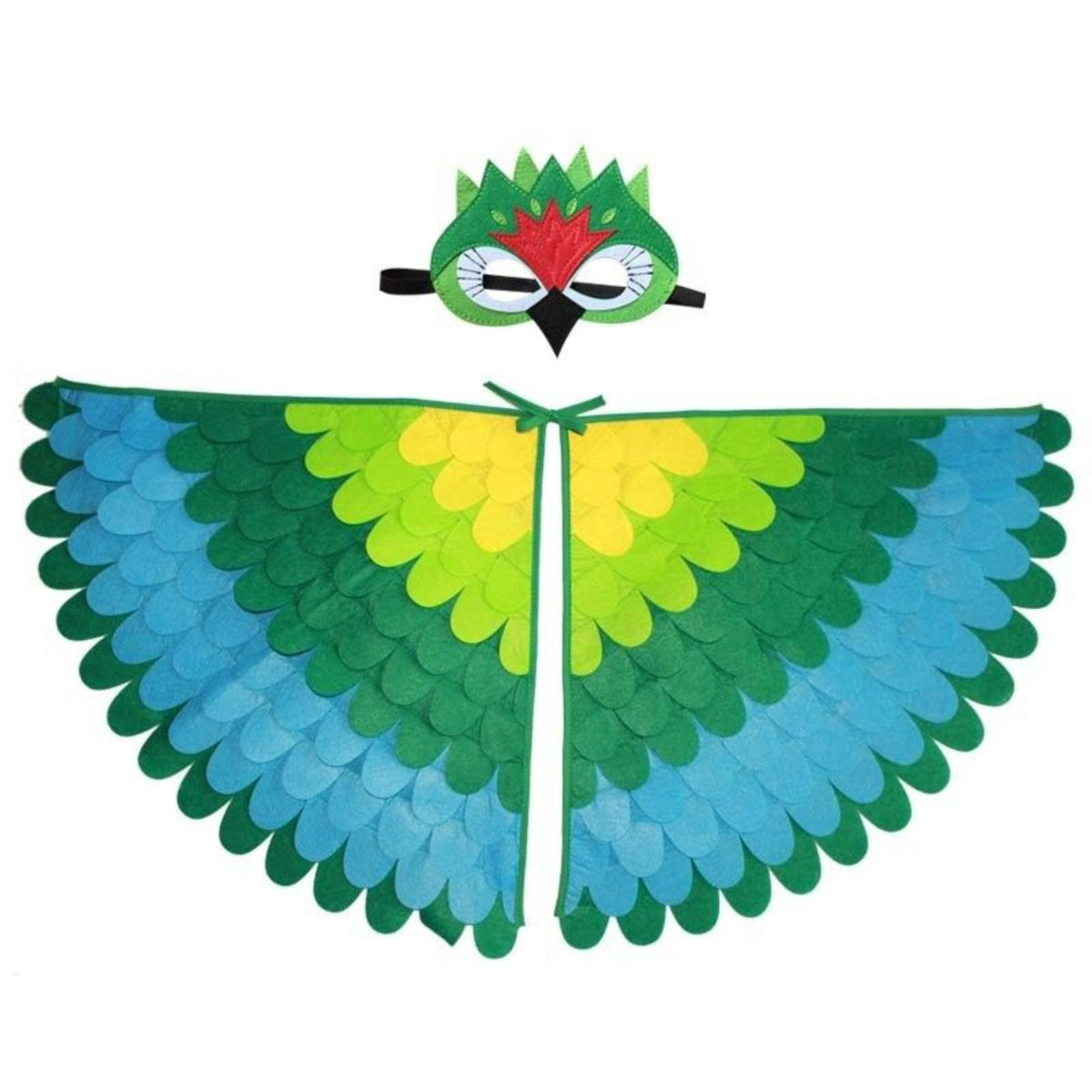 Ignites creativity avian appendage Cape Colorful Designs creature Costume vivid Print costume play Clothes Easy to Wear for Children, &children, little universals, Stage Performances, Halloween, celebratory gathering, School Events