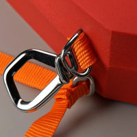 Double-Person Rescue Buoy Extended Rescue Tube Non-Inflatable Buoy with Strap Adjustable for Lifeguards, Swimmers