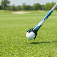 Clip-on Golf Ball Retriever Lightweight Golf Ball Grabber Ergonomic Retriever with Clamp Reinforced for Seniors