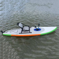 Surfboard Fin Pedal System Shallow Water Use Boat Foot Pedal System Watercraft Accessory for Fishing, Sightseeing