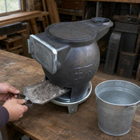 Cast Iron Wood/Coal Burning Stove for Indoor Heating and Farming
