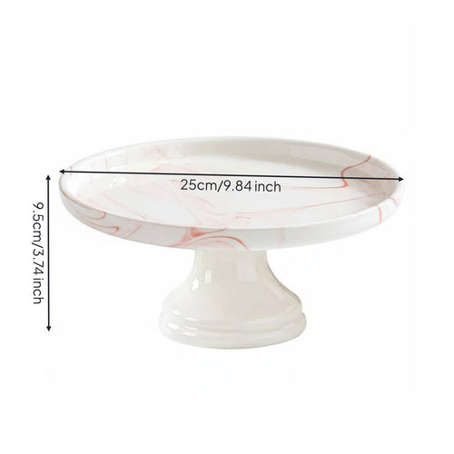 Afternoon Tea Serving Stand Elegant Gold Handle Tiered Cupcake Stand for Party