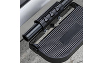 Non-Slip Surface Electric Bike Passenger Footrest Long-Lasting Aluminum Alloy Scooter Folding Pedals Easy Installation Folding Scooter Foot Peg Wear-Resistant for Passengers, Kids