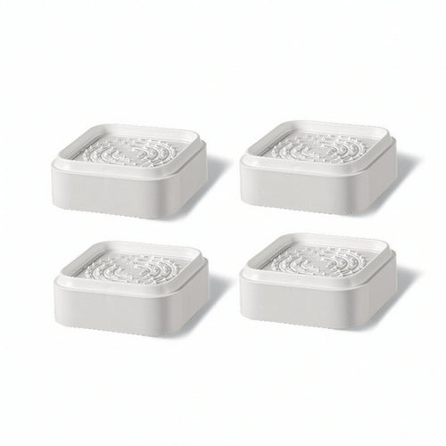 4 Pieces Appliance Feet Pads Non-slip Furniture Foot Pad Riser Pads Appliance Pad Furniture Pad Heavy-duty Wear-resistant Compact Scratch-resistant Function Suitable for Home Use Office Equipment Bedroom Decoration