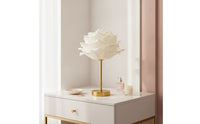 Elegant Rose Lamp Decorative Flower Lamp Romantic Warm Glow for Bedroom, Nightstand, Wedding