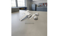 RC Crawler Guard Plate Kit Heavy-Duty Underbody  Armored Chassis Guard Plate Set for Unpaved Terrain