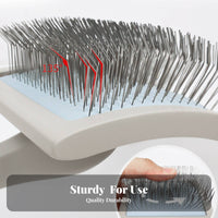 Deshedding Slicker Brush with Metal Pins