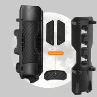 Adjustable Motorcycle Crash Bar and Rear Box Drink Holder Bracket
