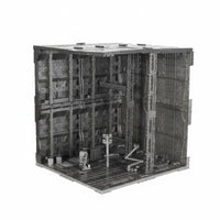Hangar Scene Board  Corner Scene Board Freestanding Miniature Display Base