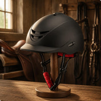 Equestrian Helmet Padded Chin Guard Horse Riding Helmet Molded Exterior