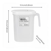 Water Jug Reusable Flap Lid Jug Easy to Clean Pitcher