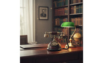Decorative Rotary Rotary Mechanism Telephone Gift Choice Vintage Rotary Telephone Plug and Play Retro Desk Phone No Battery Needed for Hotel Lobby, Gallery
