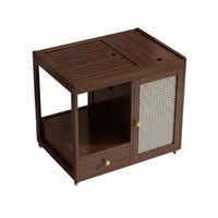 Mobile Tea Table Multi-Functional Rolling Tea Serving Trolley Multifunctional Sofa End Table on Wheels for Homeowners, Seniors, Small Areas, Bedroom
