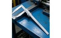 Long Jaw Caliper Easy to Read Scale Stainless Steel Caliper for Professionals