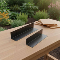 Raised Bed Corner Bracket Iron Metal Garden Bed Bracket Powder Coated