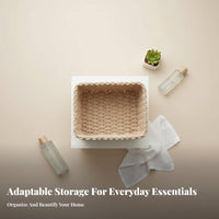 Wovenand elegance organizer multi-functional Organizing container Hollowed-cutout for Office Workers