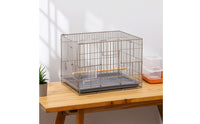 Bird Cage with Slide-out Tray Sturdy Enclosure Cage with Feeders Secure for Small Birds
