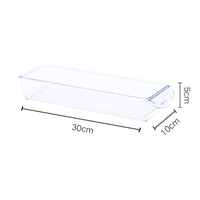 Transparent Desktop Organizer Box Space-Saving Home Organization Long-Lasting