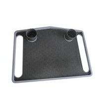 Mobility Aid Tray with Cup Holders Foldable Design Folding Mobility Aid Tray
