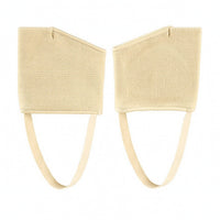Elastic Foot Sleeve with Heel Strap Soft Footwear Flexible for Women, Walkers