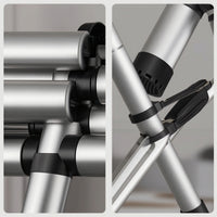 Telescopic Ladder Extendable Ladder Portable for Electricians, Contractors, Home Maintenance, Roof Access, Construction Sites
