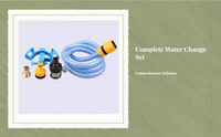 Auto siphon water changer hose kit