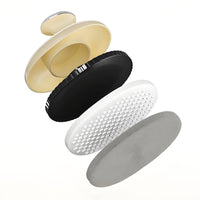 Brush with Cloth Pieces Long-Lasting Body Scrubber Soft