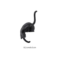 Easy Installation Lightweight Upside-down Cat Hook Home Organizer