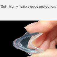 Glass Enclosure Corner Protector, Transparent PVC Guard