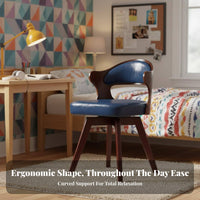 Upholstered Swivel Chair Multi-Purpose Household Furniture Thick Padded Cushion