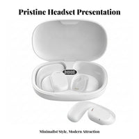 Secure Fit Open-Ear Earbuds | Open Ear Earbuds with Earhook, Comfortable, for Running