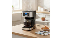 Automatic Pour-over Coffee Brewer Keep Warm Kitchen Appliance 950W High Power