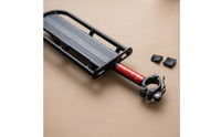 Sturdy Seatpost Rack with Clamp Sturdy Cycle Cargo Rack Streamlined Bike Luggage Carrier Quick-Release for Commuters, Cyclists