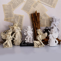 Wei Xun Resin Figurine - Modern Minimalist Angel Decor for Children's Day