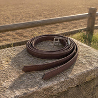 Stirrup Leathers Super-Fiber Equestrian Straps Metal Buckle