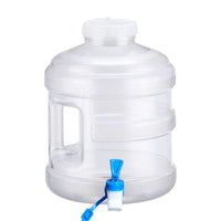 11.3L Transparent Water Bucket with Faucet, Wide Mouth, Food-Grade PC, for Home and Outdoor Tea Bar