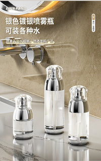 Plastic Spray Bottle for Travel, 30/60/90ml, European Style