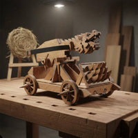 Dragon Head Repeating Ballista Model Historical Reproduction for Hobbyists