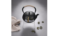 Cast Iron Kettle Teapot Gift Option Kitchenware Easy to Clean