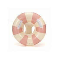 Buoyant Swim Collar with Seat Glossy Inflatable Baby Seat Buoyant Collar Comfortable Skin-Friendly for Bathtub