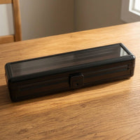 Hard Case with Display Lid Shielded Instrument Storage Box Sturdy Tool Organizer for Collectors