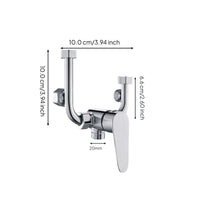 Temperature-regulated mixing valve, U-shaped toggle faucet, hot and cold water control, bathroom shower, high quality brass